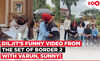 Diljit Dosanjh shares fun BTS from Border 2 set with Sunny Deol Varun Dhawan Ahan Shetty Diljit Dosanjh shares fun BTS from Border 2 set with Sunny Deol Varun Dhawan Ahan Shetty